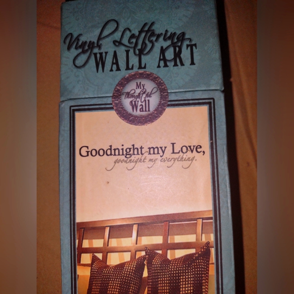 My Thoughtful Wall - Vinyl Lettering Wall Art